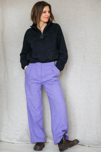 Weite Hose Liv mit geradem Bein