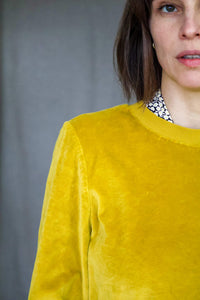 Pullover Laurie, genäht aus Nicky- oder Sweatstoff