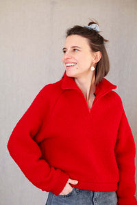 Sweatshirt Alice im Heritage-Stil aus Sweatstoff